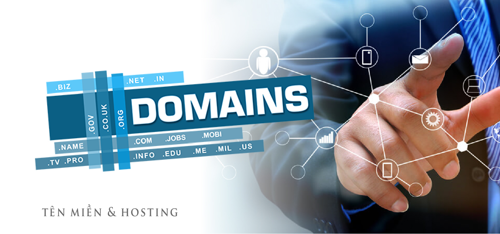 Tên miền và không gian lưu trữ - domain - hosting
